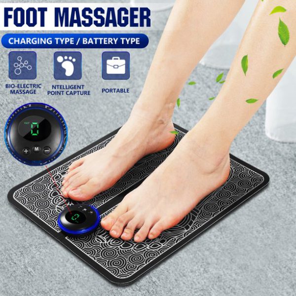 Ems Foot Massager black in color