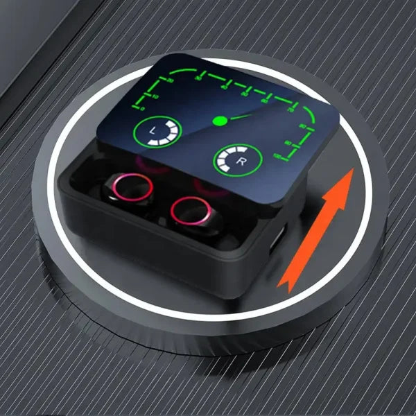 M90 Max Tws Wireless Earbuds Hifi Stereo Earbuds With 1200 Mah Battery