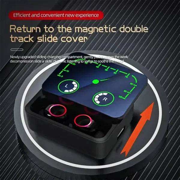 M90 Max Tws Wireless Earbuds Hifi Stereo Earbuds With 1200 Mah Battery