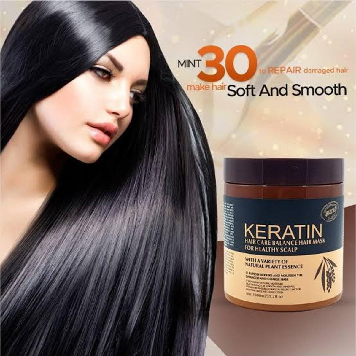 Keratin Hair Care Balance Hair Mask & Hair Treatment – (500ml)